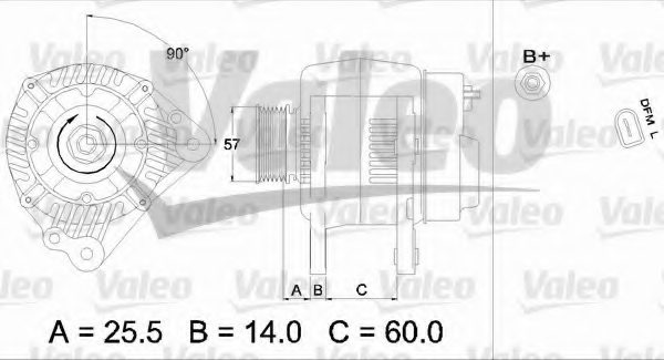 VALEO 437419 Alternator